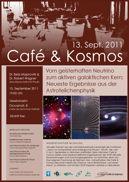 Café und Kosmos im September 2011