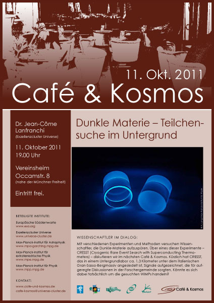 Café und Kosmos im Oktober 2011