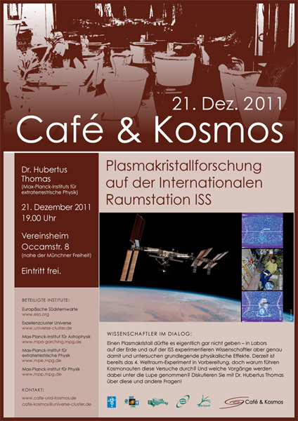 Café und Kosmos im Dezember 2011