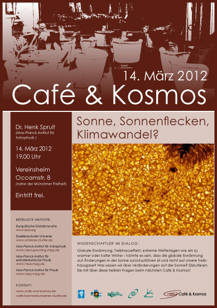 Café und Kosmos im März 2012
