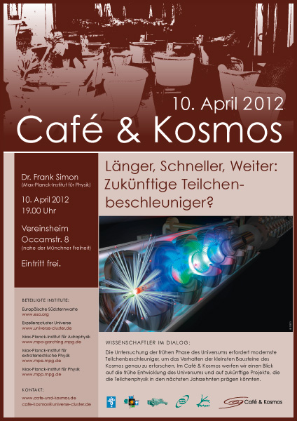 Café und Kosmos im April 2012
