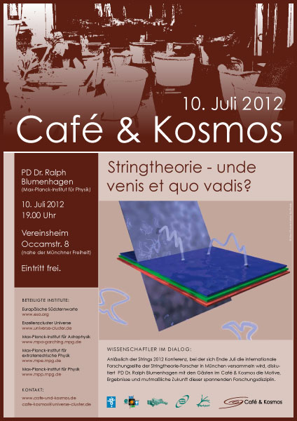 Café und Kosmos im Juli 2012