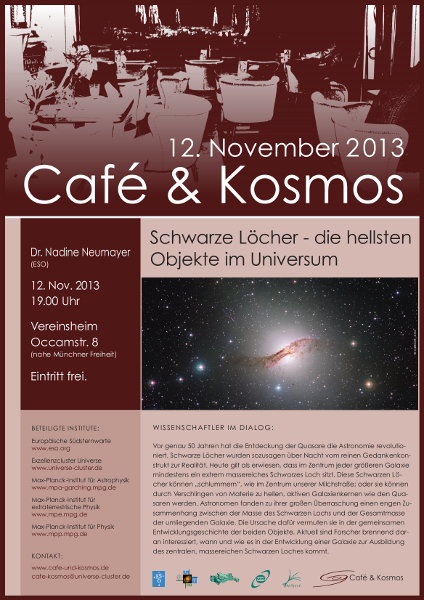 Café und Kosmos im November 2013