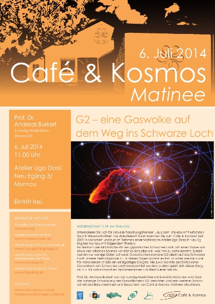 Café und Kosmos Matinee im Juli 2014