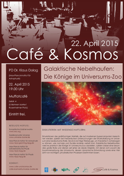 Café und Kosmos im April 2015