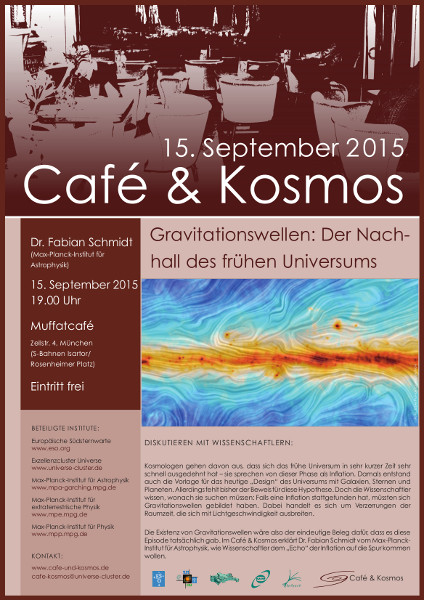 Café und Kosmos im September 2015