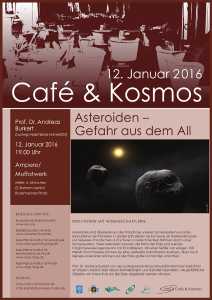 Café und Kosmos im Januar 2016