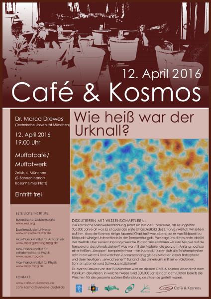 Café und Kosmos im April 2016