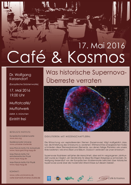 Café und Kosmos im Mai 2016