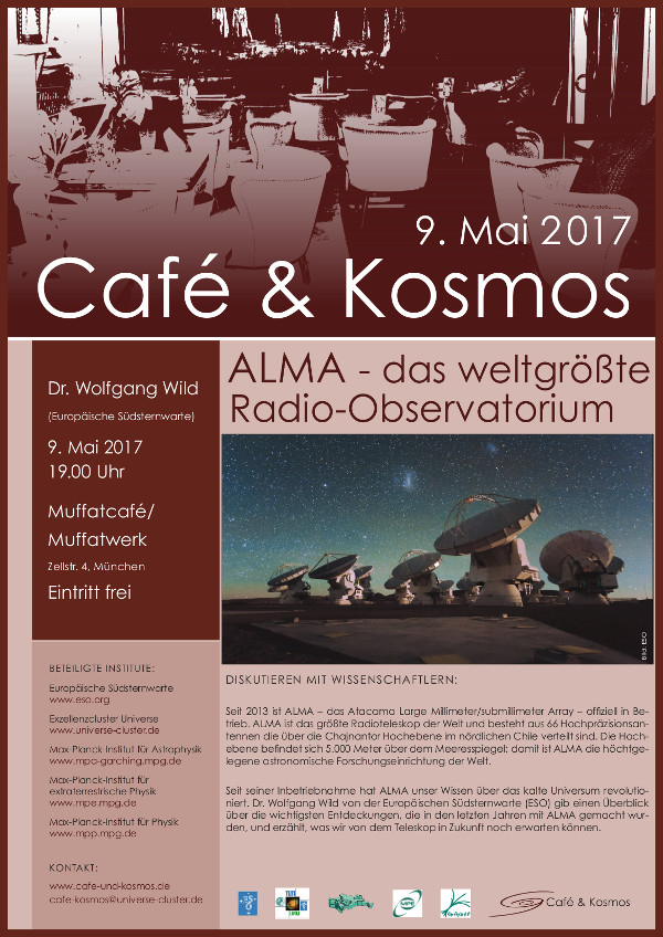 Café und Kosmos im Mai  2017