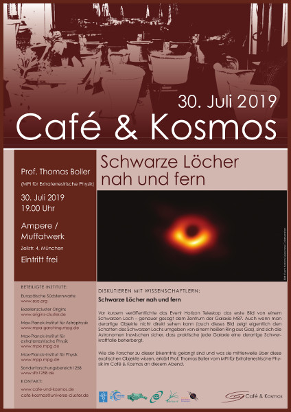 Café und Kosmos im Juli 2019