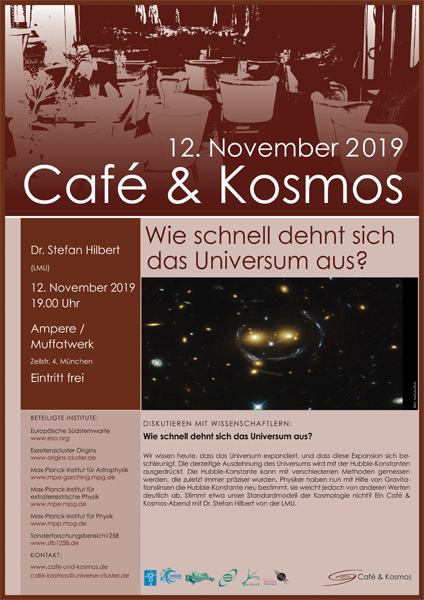 Café und Kosmos im November 2019