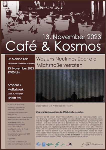 Café und Kosmos im November 2023