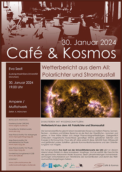 Café und Kosmos im Januar 2024